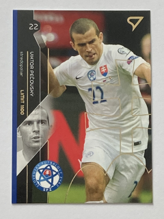 2017/18 Futbalové Slovensko #SZ26 Viktor Pečovský - ZLATÁ EDÍCIA /1100