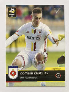 2017/18 Futbalové Slovensko #S020 Dominik Kružliak