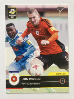 2017/18 Futbalové Slovensko #S021 Ján Maslo