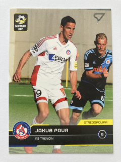 2017/18 Futbalové Slovensko #S033 Jakub Paur