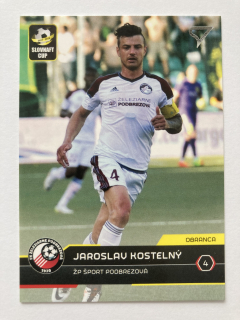 2017/18 Futbalové Slovensko #S040 Jaroslav Kostelný