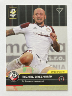 2017/18 Futbalové Slovensko #S042 Michal Brezaník