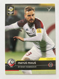 2017/18 Futbalové Slovensko #S044 Matúš Mikuš