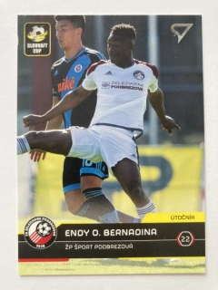2017/18 Futbalové Slovensko #S045 Endy O. Bernardina