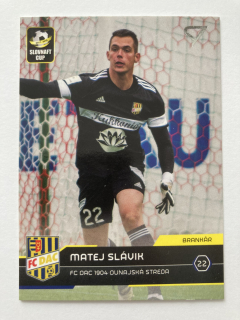2017/18 Futbalové Slovensko #S055 Matej Slávik