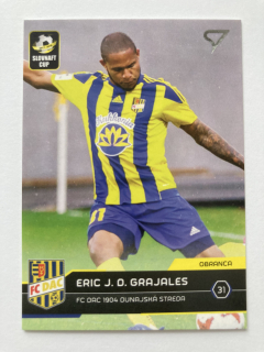 2017/18 Futbalové Slovensko #S057 Eric J. O. Grajales