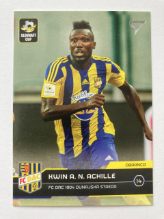 2017/18 Futbalové Slovensko #S059 Kwin A. N. Achille