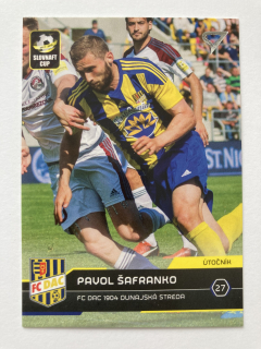 2017/18 Futbalové Slovensko #S063 Pavol Šafranko