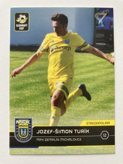2017/18 Futbalové Slovensko #S067 Jozef-Šimon Turík