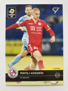 2017/18 Futbalové Slovensko #S081 Matej Kosorín