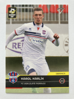 2017/18 Futbalové Slovensko #S084 Karol Karlík