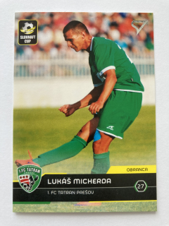 2017/18 Futbalové Slovensko #S093 Lukáš Micherda