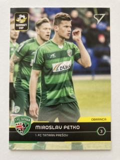2017/18 Futbalové Slovensko #S094 Miroslav Petko