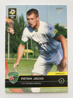 2017/18 Futbalové Slovensko #S095 Patrik Jacko