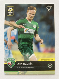 2017/18 Futbalové Slovensko #S097 Ján Dzurík