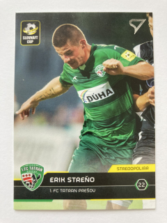2017/18 Futbalové Slovensko #S099 Erik Streňo