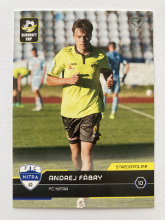 2017/18 Futbalové Slovensko #S104 Andrej Fábry