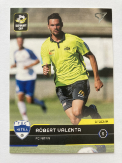2017/18 Futbalové Slovensko #S107 Róbert Valenta