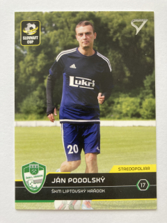 2017/18 Futbalové Slovensko #S121 Ján Podolský