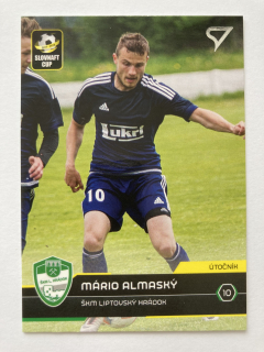 2017/18 Futbalové Slovensko #S123 Mário Almaský