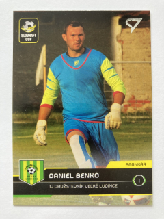 2017/18 Futbalové Slovensko #S124 Daniel Benkó