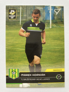 2017/18 Futbalové Slovensko #S125 Marek Horniak