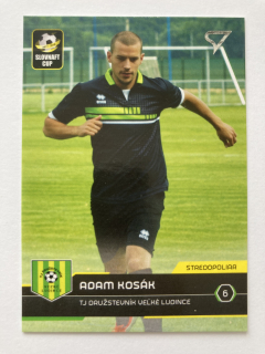 2017/18 Futbalové Slovensko #S126 Adam Kosák