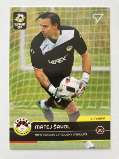 2017/18 Futbalové Slovensko #S127 Matej Šavol