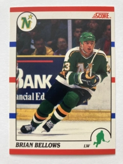 1990 SCORE Canadian #007 Brian Bellows