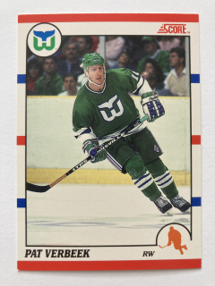 1990 SCORE Canadian #035 Pat Verbeek