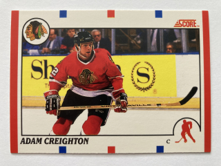 1990 SCORE Canadian #082 Adam Greighton