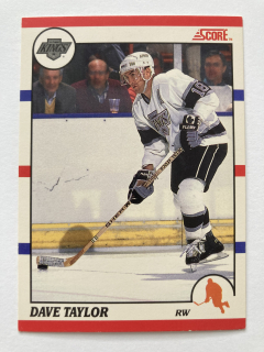 1990 SCORE Canadian #166 Dave Taylor