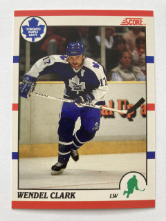 1990 SCORE Canadian #171 Wendel Clark