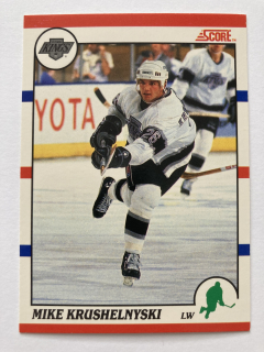 1990 SCORE Canadian #227 Mike Krushelnyski