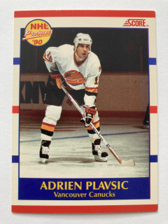 1990 SCORE Canadian #394 Adrien Plavsic - PROSPECT '90