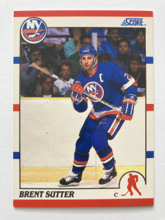 1990 SCORE American #039 Brent Sutter