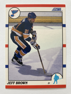 1990 SCORE American #041 Jeff Brown