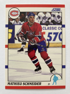 1990 SCORE American #127 Mathieu Schneider