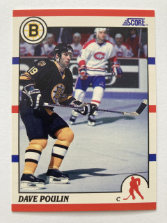 1990 SCORE American #217 Dave Poulin