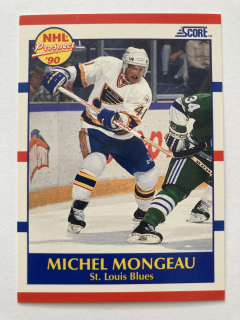 1990 SCORE American #395 Michel Mongeau - PROSPECT '90