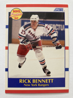 1990 SCORE American #400 Rick Bennett - PROSPECT '90
