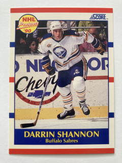 1990 SCORE American #410 Darrin Shannon - PROSPECT '90