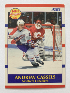 1990 SCORE American #422 Andrew Cassels - PROSPECT '90