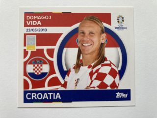 2024 EURO Stickers #CRO 10 Domagoj Vida