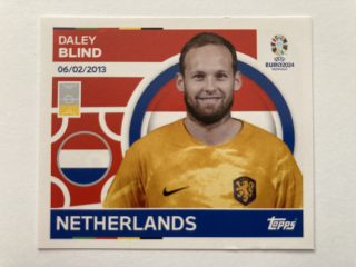 2024 EURO Stickers #NED 10 Daley Blind