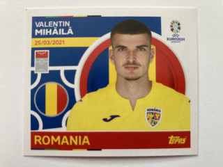 2024 EURO Stickers #ROM 18 Valentin Mihăilă