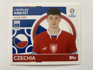 2024 EURO Stickers #CZE 12 Ladislav Krejčí