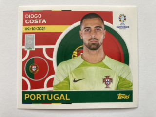 2024 EURO Stickers #POR 4 Diogo Costa