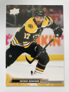 2022-23 UD Series 2 #263 Patrice Bergeron