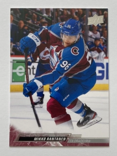 2022-23 UD Series 2 #296 Mikko Rantanen